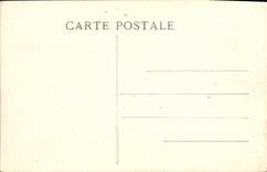 VINTAGE POSTCARD Drill of Meudon Pond of Villebon