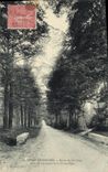 CPA Foret de Meudon Route de Verrieres prise du carrefour de la Patte d4Oie 