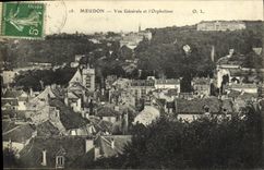 CPA Meudon Vue Generale et l Orphelinat