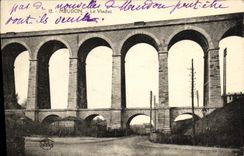 VINTAGE POSTCARD Meudon the Viaduct