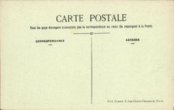 Madera de la POSTAL de la VENDIMIA de Meudon Clamart la fuente co  Restauracion de Marie