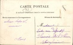 Valle de Meudon de la POSTAL de la VENDIMIA Fleury el castillo de la casa de Briands del escultor principal de Rodin