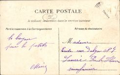 Opinion de Meudon de la POSTAL de la VENDIMIA tomada de la terraza y del orfelinato del valle Fleury