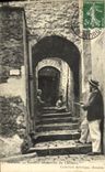 CPA Meudon Escalier souterrain du Chateau
