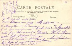 CPA Un Bonjour de la Terrasse de Meudon 