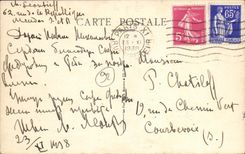 Taladro de Meudon de la POSTAL de la VENDIMIA de Meudon el estandar