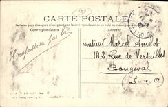 VINTAGE POSTCARD Pond of St Cucufa Outline