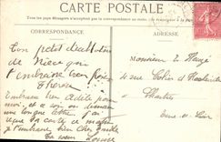 Calle de Meudon de la POSTAL de la VENDIMIA de los ninos de la república