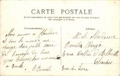 Castillo de Meudon de la POSTAL de la VENDIMIA de la residencia imperial del observatorio de Meudon y real vieja