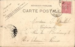 Panorama de la POSTAL de la VENDIMIA en St Fleury Felipe de Orophelinat y el hogar de vieja gente