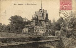 POSTAL Meudon de la VENDIMIA la casa mexicana Mexico