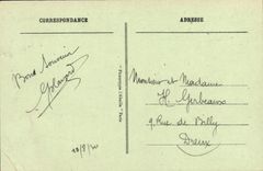 La POSTAL Nanterre L iie de la VENDIMIA florecio paisaje