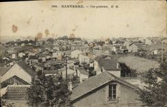 VINTAGE POSTCARD Nanterre View