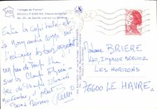 MODERN CARD Neuilly sur Seine Which occurred Charles de Gaulle Seen on Defense