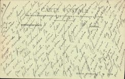 VINTAGE POSTCARD Neuilly sur Seine L Avenue of Neuilly in the Place of Verdun