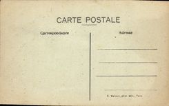 VINTAGE POSTCARD Neuilly sur Seine Street Of the Castle Bazaar