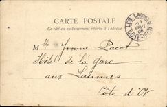 VINTAGE POSTCARD Neuilly sur Seine Seen from of the bridge of Neuilly Boat