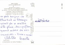 POSTAL MODERNA St grande santo Servan de Dinard Malo