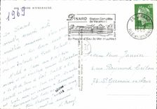 POSTAL MODERNA esmeralda de la dimension D