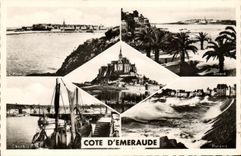 POSTAL MODERNA St esmeralda Malo Dinard Parame de la dimension D Cancale Mont Saint Michel