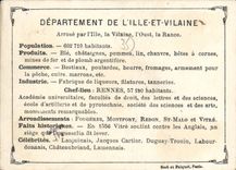 Chromo Ille et Villaine 