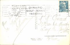 VINTAGE POSTCARD Dinan the viaduct and the Valley