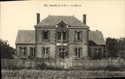 POSTAL Amanlis de la VENDIMIA el ayuntamiento