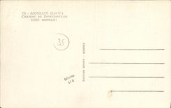 POSTAL Antrain Castle De Bonnefontaine de la VENDIMIA