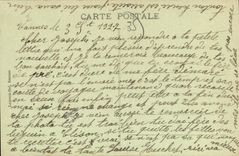 POSTAL buen traje viejo del folklore de d4Ille de la VENDIMIA y de Vilaine