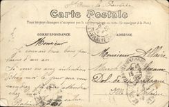 Opinion del hospital del hogar de Antrain L vieja gente de la POSTAL de la VENDIMIA