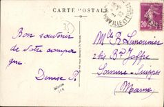 Alrededores D Argentre de la POSTAL de la VENDIMIA de Plessis el castillo de las rocas