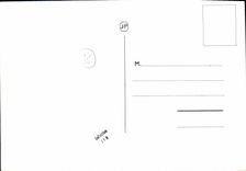 POSTAL MODERNA Ca Baussaine trasero