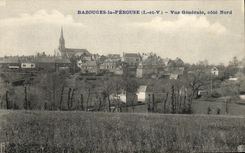 CPA Bazouges la Perouse Vue Generale Cote Nord