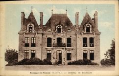 Castillo de Bazouges Perugia de la POSTAL de la VENDIMIA de Boutlaude