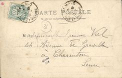 VINTAGE POSTCARD Becherel Castle of Caradeuc Facade Southern old remains of the public prosecutor Chalotais