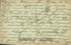 VINTAGE POSTCARD Becherel the Community Seen from of the Lake