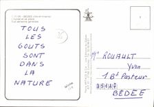 POSTAL MODERNA Bedee L iglesia y su lugar general vistos ventila