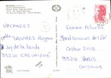 POSTAL MODERNA pasillo de la aldea del ayuntamiento del centro administrativo de Betton