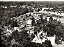 POSTAL MODERNA Bonnemain el castillo y el L sanatorio de Diablaires