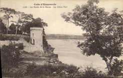 CPA Cote d Emeraude Les Bords de la Rance Le Chene vert