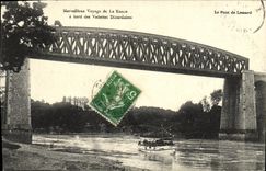 La POSTAL de la VENDIMIA los bordes de rancio tiene borde del barco de alta velocidad de Dinardaises de las motoras