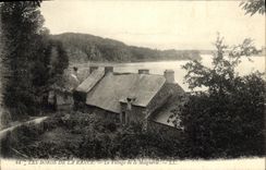 Bordes de la POSTAL de la VENDIMIA de rancio la aldea de Moignerie