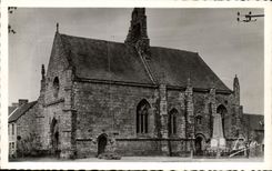 Iglesia de Broualan de la POSTAL de la VENDIMIA