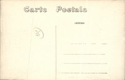 POSTAL Boussac de la VENDIMIA la oficina de correos y la calle de la estacion