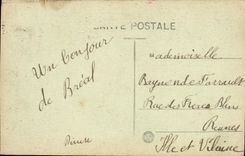 CPA Breal Sous Montfort Chateau d Artois et de Haute Foret