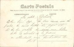 VINTAGE POSTCARD Bruz the Castle of Vau Gallard