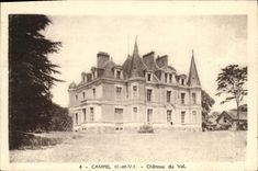 Castillo de Campel de la POSTAL de la VENDIMIA del valle