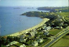 MODERN CARD Cancale Handle of Port Sea and point of Chatry