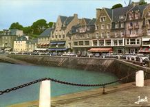 CPM Cancale Le Port de la Houle et les Restaurants