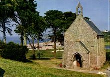 MODERN CARD Cancale the Orchard the Beach La Chapelle